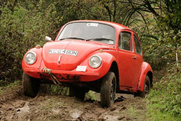 VW Beetle Trials Car